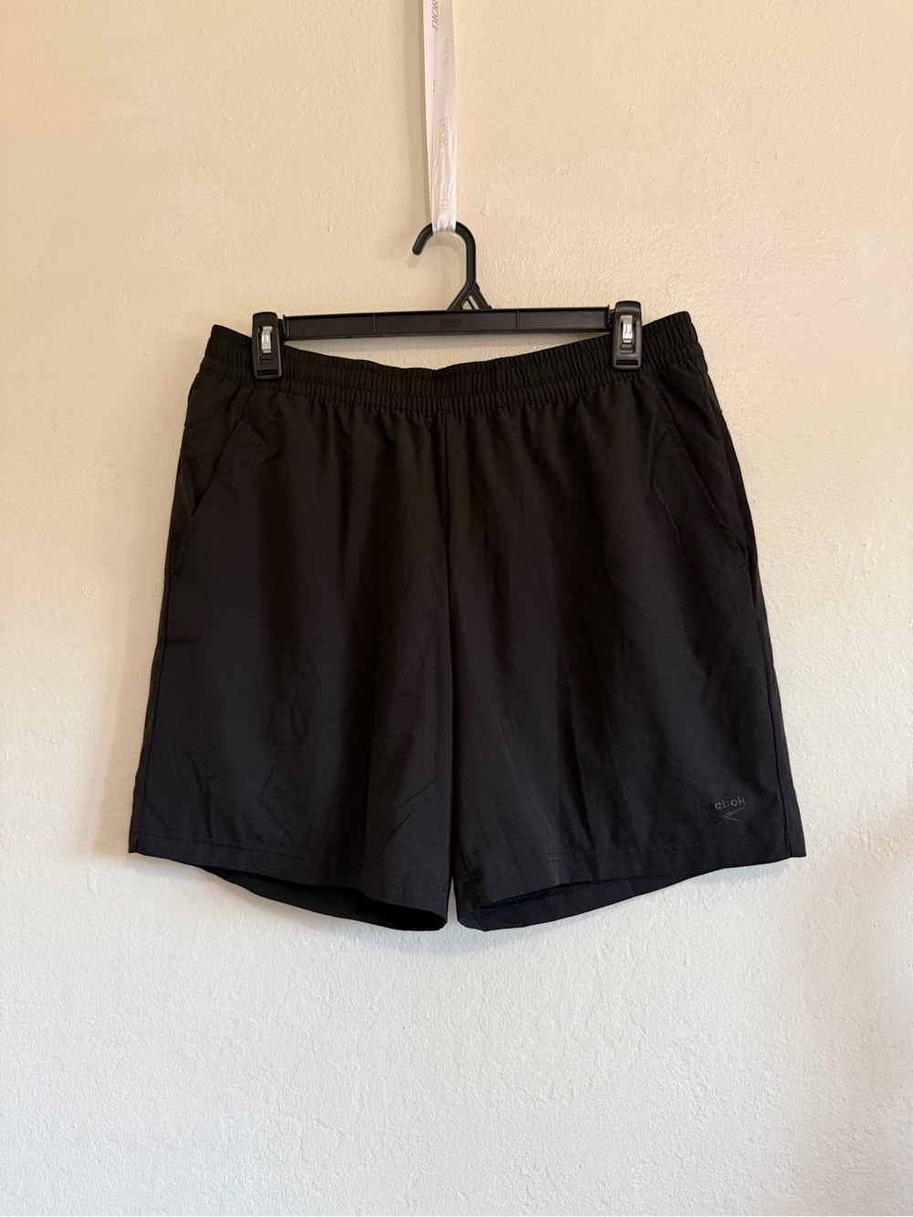 Reebok Black Athletic Running Shorts